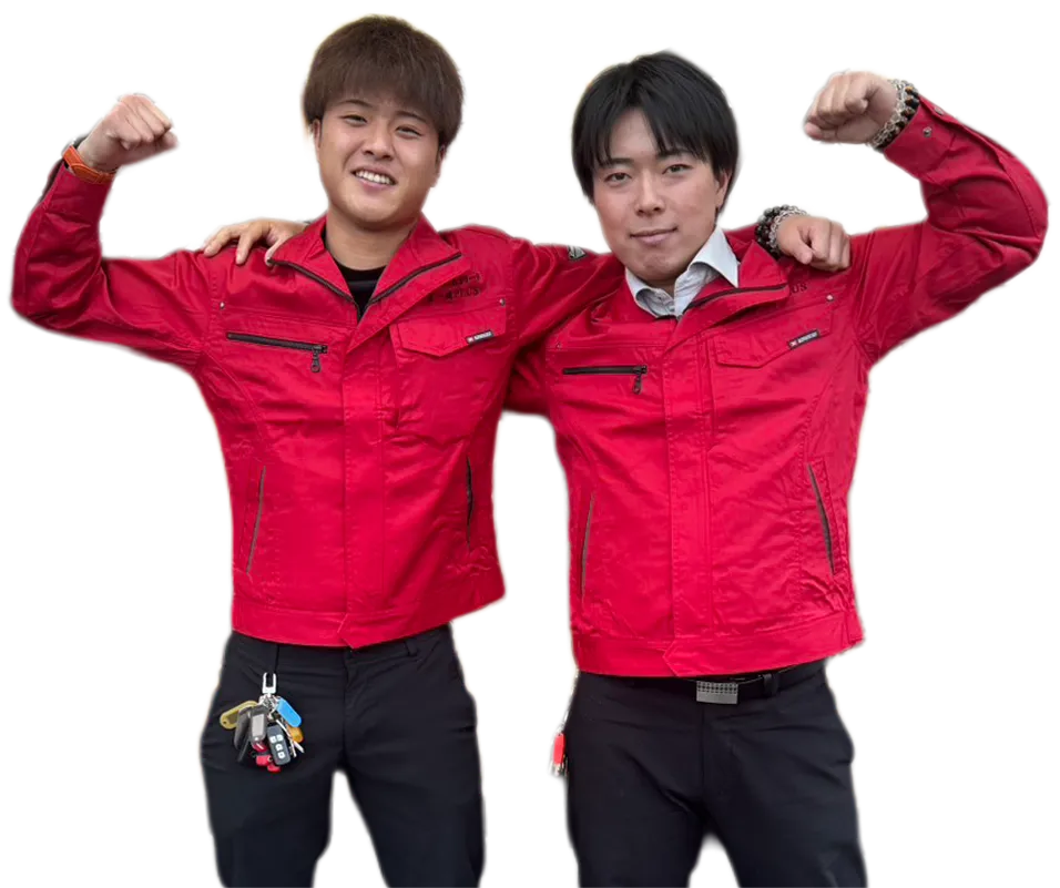 KJリードの社員 山本 齋藤