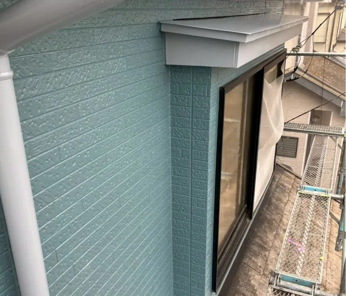 外壁塗装後の外壁の様子（川越市）