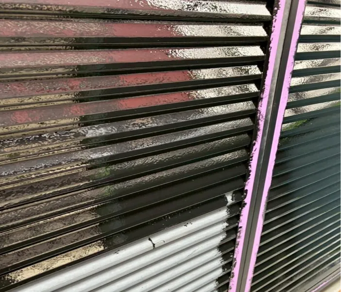 雨戸塗装後の様子（川越市）